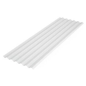 Telha Transl&uacute;cida de Fibra de Vidro 244x110cm Incolor Afort